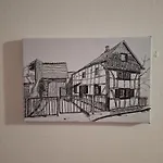 펜션 Rosige Zeiten, Ferien Im Fachwerkhof 멕헤르니흐